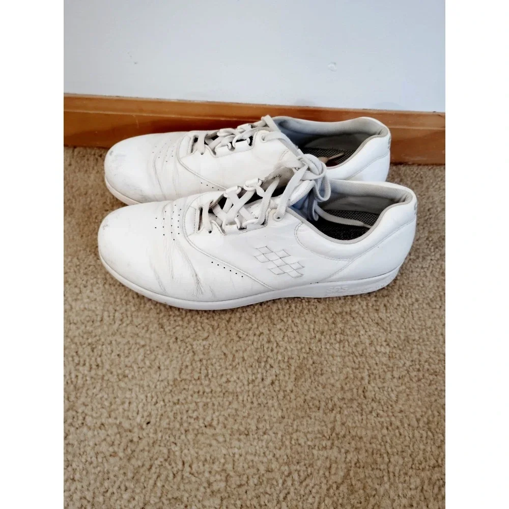 SAS Free Time Comfort‎ Shoes Women 10 N White Walking Nursing Tennis Sneakers**